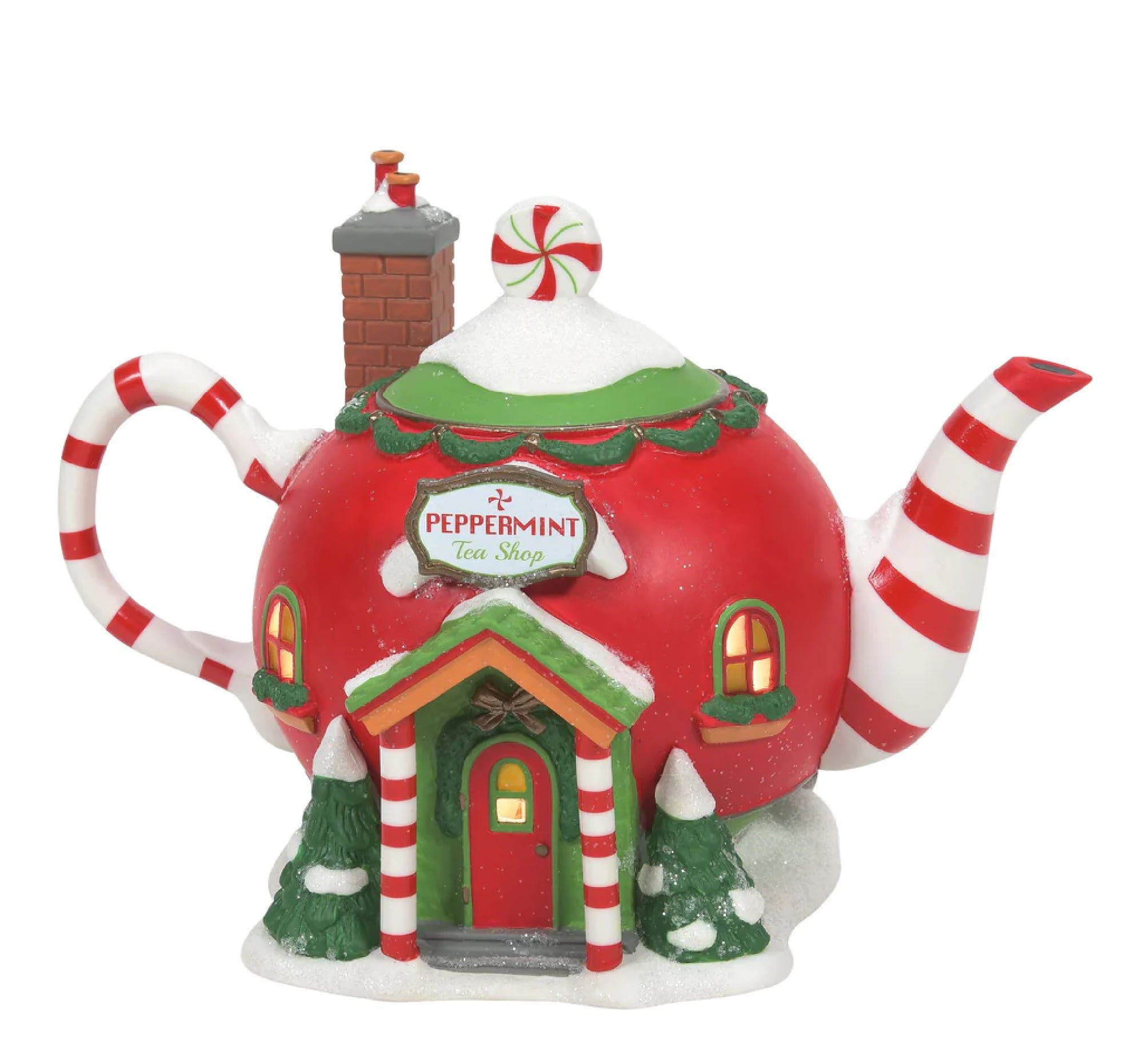 Department 56 Department 56 Lighted Christmas Peppermint Tea Shop Lighted Building - 6011406