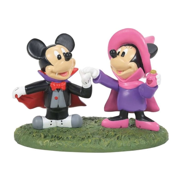Department 56 Dept 56 Disney Mickey and Minnie's Costume Fun Halloween Figure