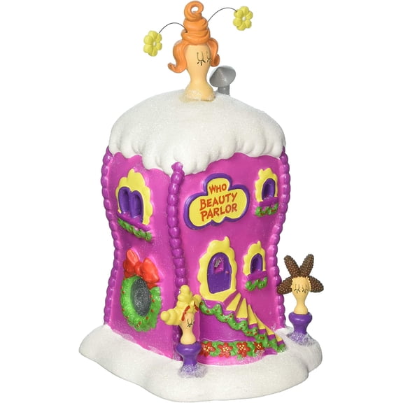 Department 56 Dept 56 Dr Suess The Grinch Who La La Boutique Lighted Christmas Building #4059422