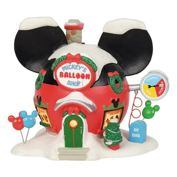 Department 56 Disney Village Mickey's Balloon Inflators Shop