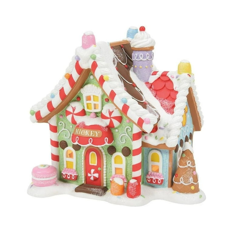 Department 56 Disney Village Mickey's Peppermint Village Christmas