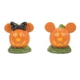 thumbnail image 1 of Department 56 Disney Village Mickey's Pumpkintown Topiaries Halloween Village Figurines 1.75in H, 1 of 3