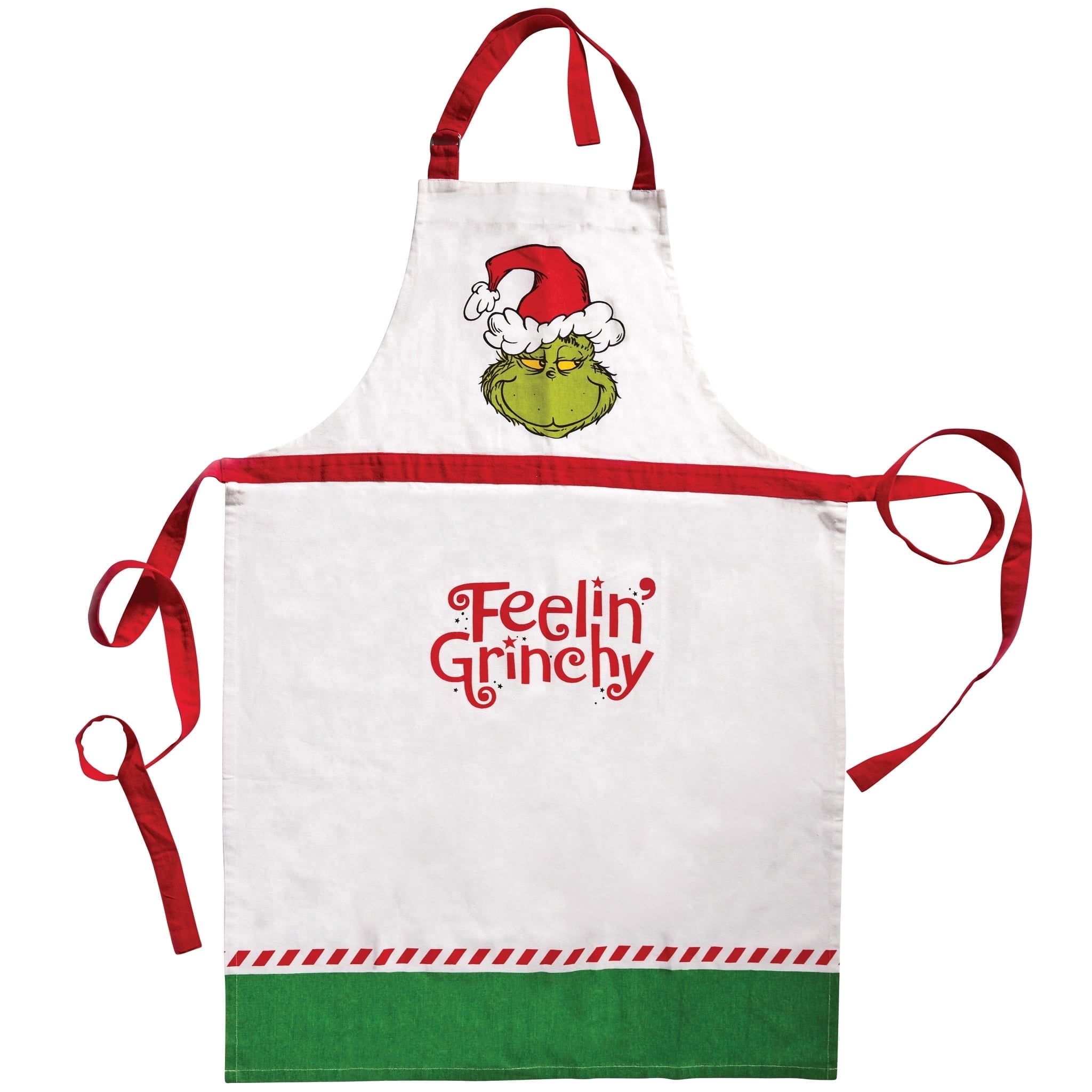 Department 56 Feelin' Grichy Polyester Apron 36in H