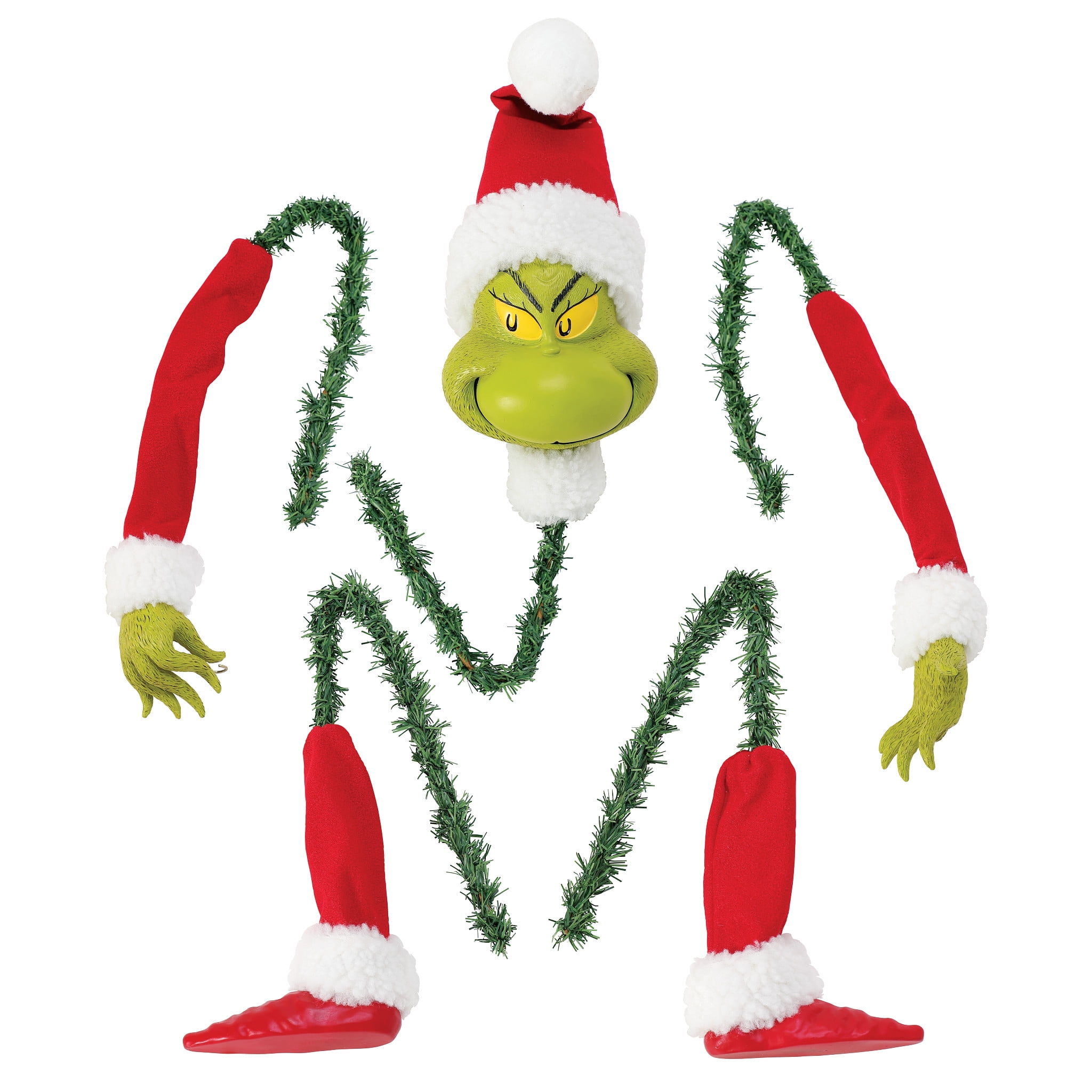Department 56 Decorate Grinch in a Cinch Tree Topper Set, 5 Pieces 8in H