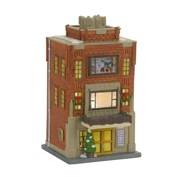 Department 56 Elf the Movie Village Buddy's Apartment Lit House