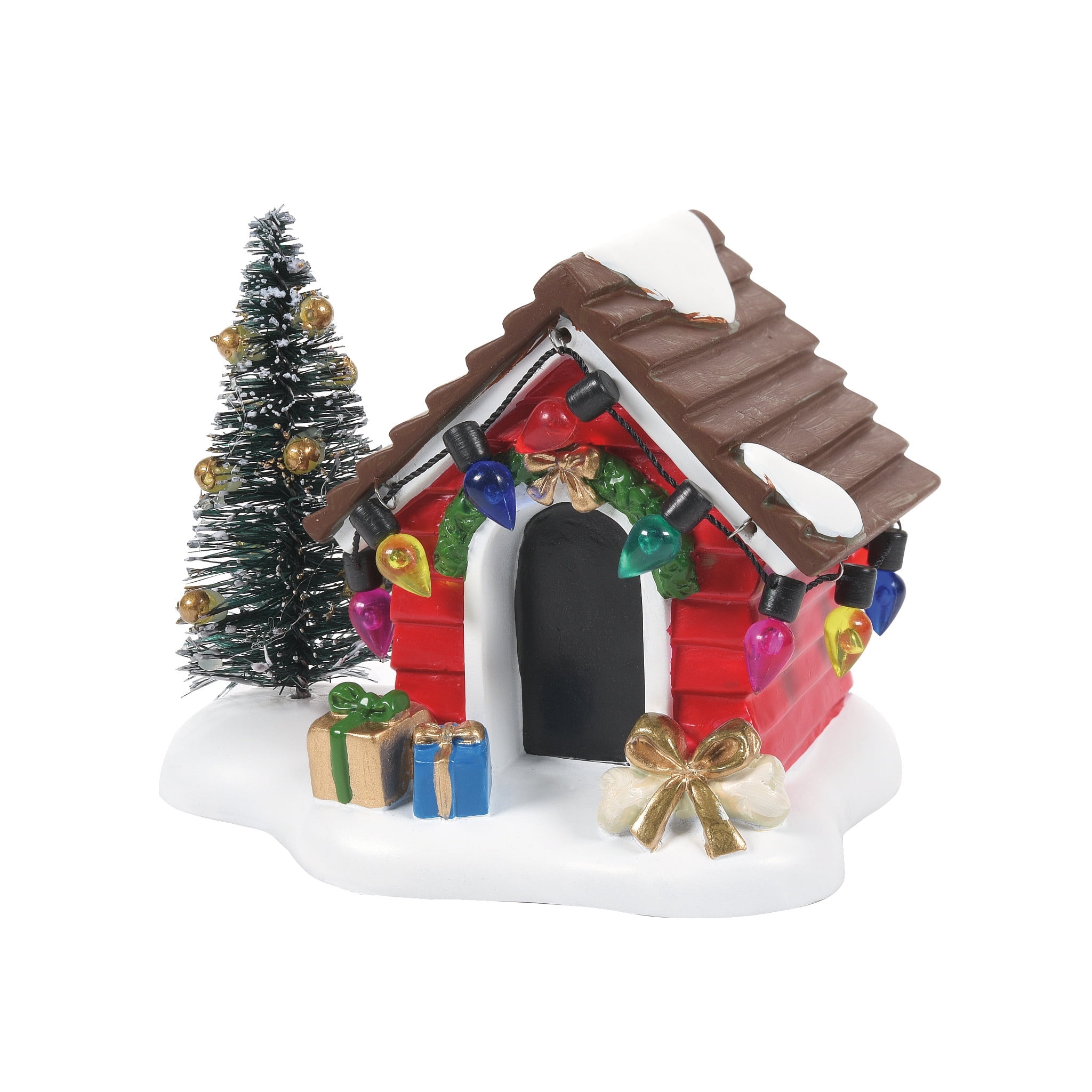 Department 56 Fido's Christmas Getaway Village Accessory 2.4in H