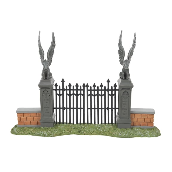 Department 56 Wizarding World of Harry Potter Village Hogwart's Gate Village Collectible Figure 4.8in H