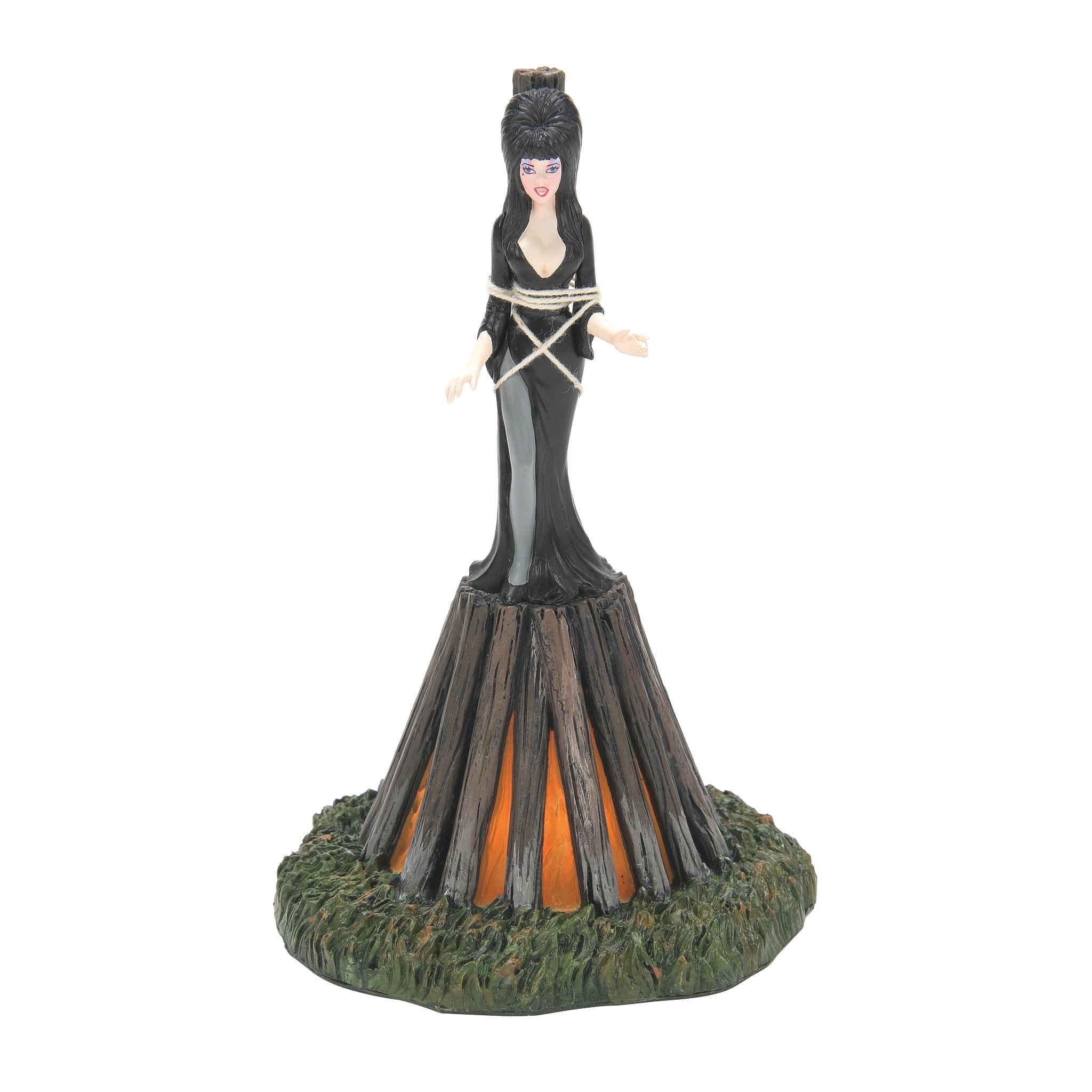Department 56 Hot Properties Elvira At The Stake Christmas Village Multicolor Figurine 5.6in H