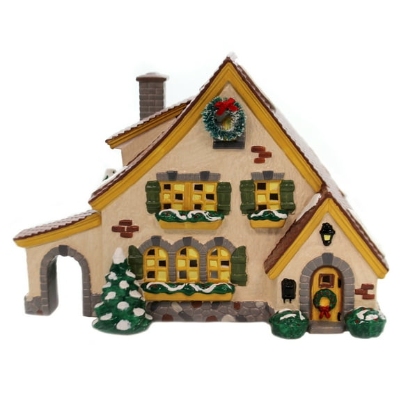 Department 56 House Carmel Cottage Ceramic Snow Village House Retired 54666