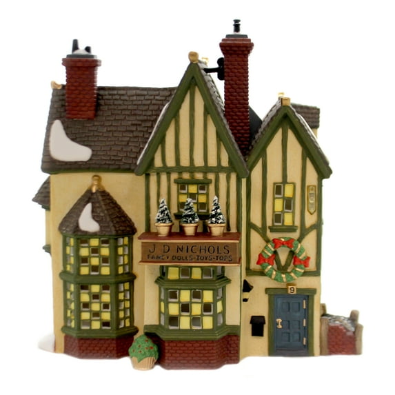Department 56 House J.D. Nichols Toy Shop Dickens Heritage Village 58328