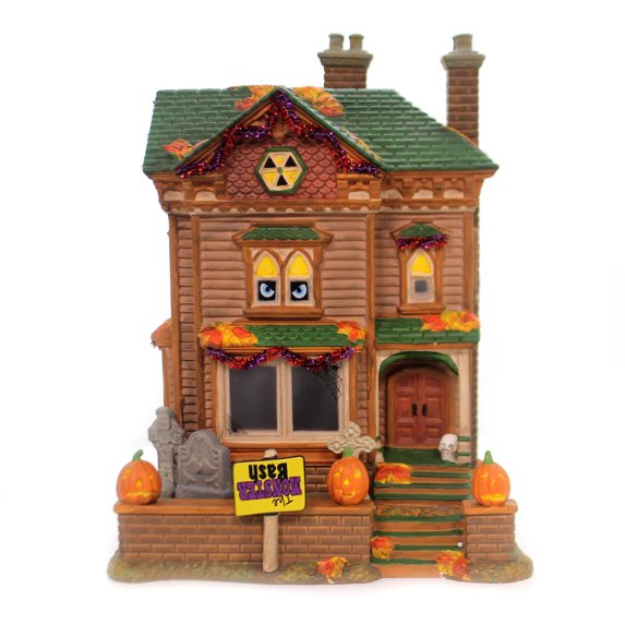 Department 56 House Monster Mash Party House Ceramic Animated Music 6000659