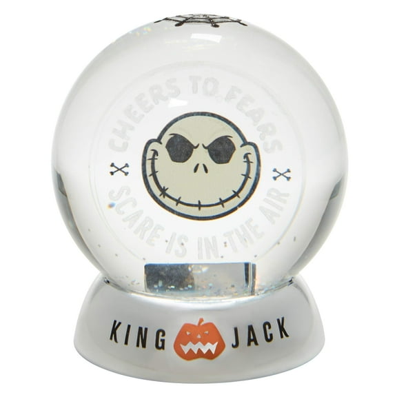 Department 56 Nightmare Before Christmas King Jack Light Up Waterball 4.5in H