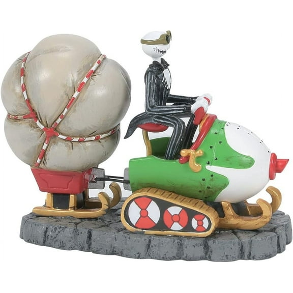 Department 56 Nightmare Before Christmas Village Jack Brings Christmas Home Figurine 3in H