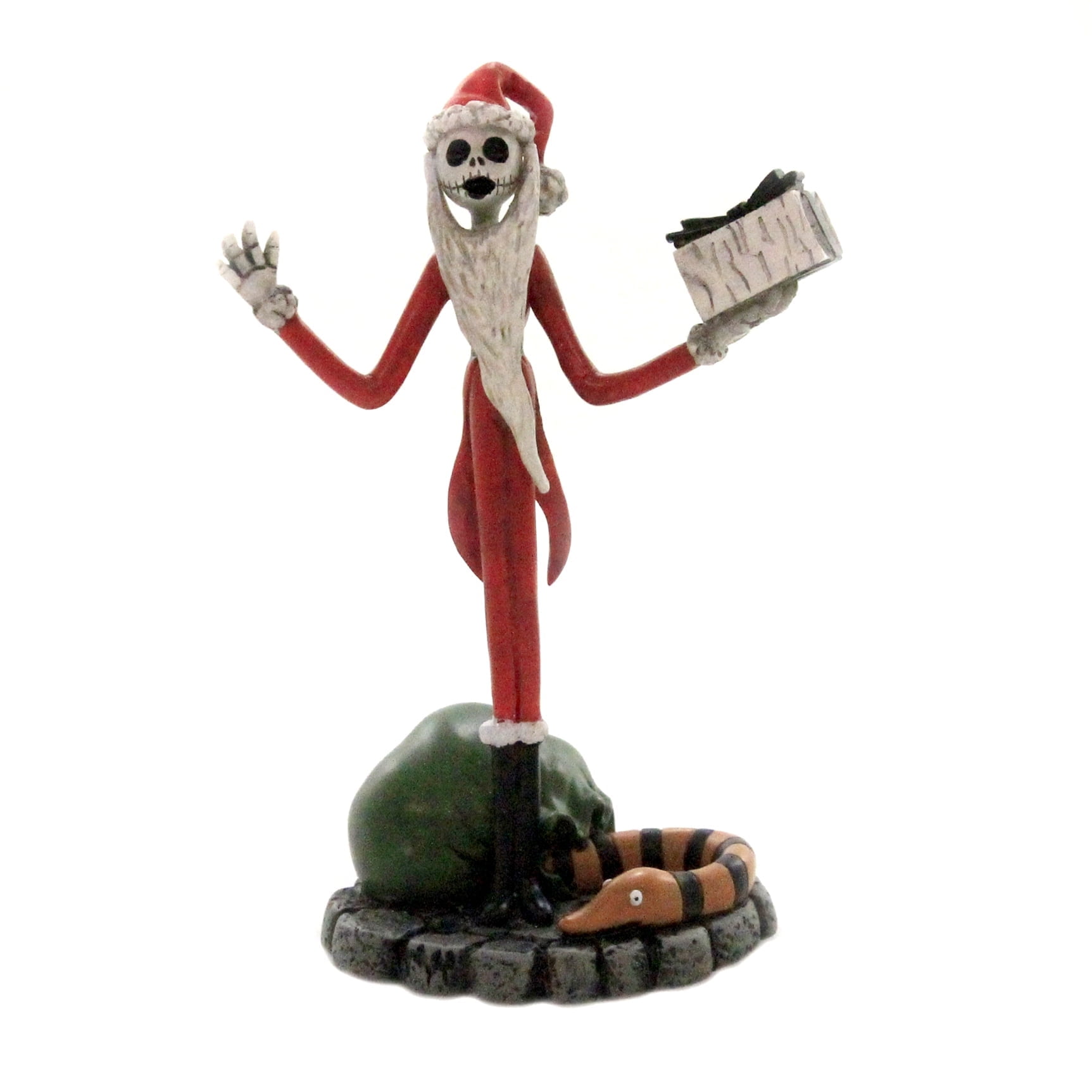 Department 56 Nightmare Before Christmas Village Jack Steals Christmas Accessory Multicolor Figurine 3.9in H