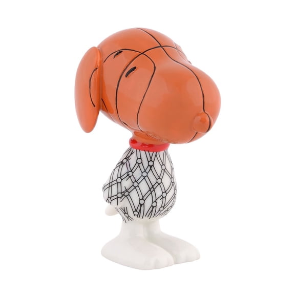 Department 56 Peanuts Slam Dunk Dog Figurine, 3-Inch