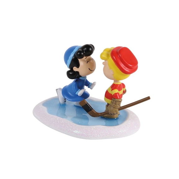 Department 56 Peanuts Village I Have A Pretty Face Lucy and Linus Accessory Figurine 2.9in H