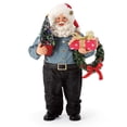 thumbnail image 1 of Department 56 Possible Dreams Santa Sports and Leisure 10-23 Arrived at Location Police Figurine, 10.5 Inch, Blue, 1 of 4