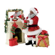 Department 56 Possible Dreams A Visit from St. Nicholas African American Christmas Figurine 9in H
