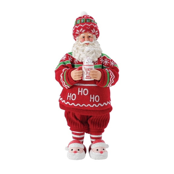 Department 56 Possible Dreams Santa Christmas Ball Christmas Figurine 10.5in H