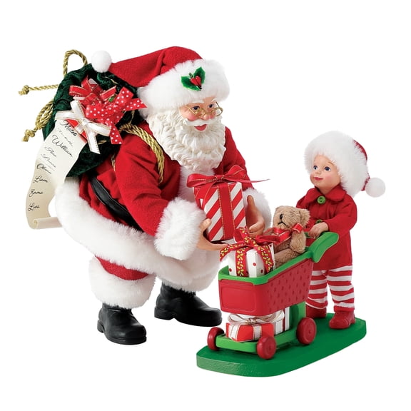 Department 56 Possible Dreams Little Shopper Christmas Figurine 9in H