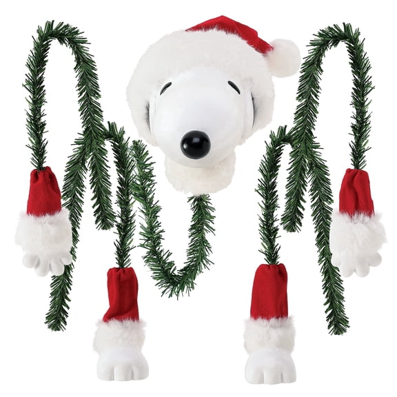 Department 56 Possible Dreams Peanuts Snoopy in a Cinch Tree Topper Set, 5 Pieces