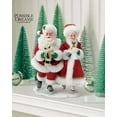 thumbnail image 1 of Department 56 Possible Dreams Santa and Mrs. Claus Holiday on Ice Christmas Figurine 10.5in H, 1 of 5