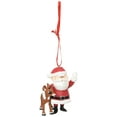 thumbnail image 1 of Department 56 Rudolph and Santa Hanging Ornament, 1 of 3