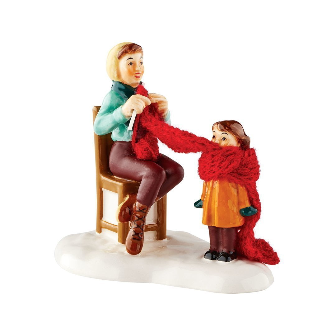 Department 56 Snow Village Mother's Little Helper