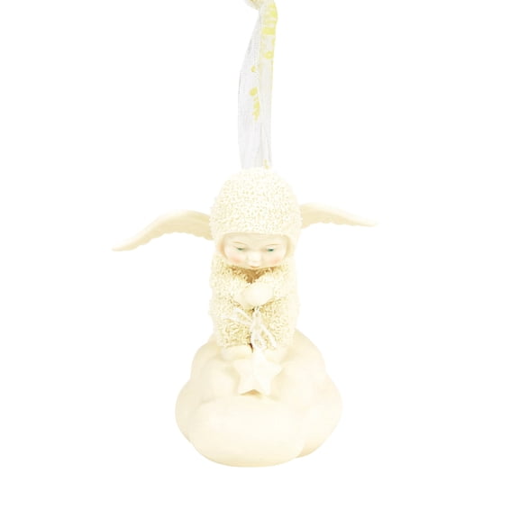 Department 56 Snowbabies Catching Stars in Clouds Hanging Christmas Ornament 3.54in H