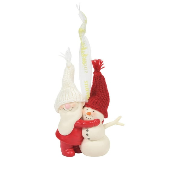 Department 56 Snowbabies Celebrations Ornaments Built Like Gnome Other Hanging Ornament, 4.33 Inch, Multicolor