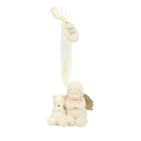 Department 56 Snowbabies Celebrations Ornaments from God Hanging Ornament, 2.25 Inch