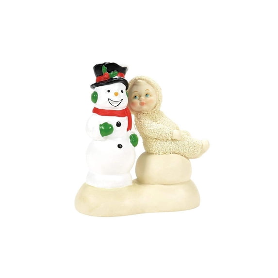 Department 56 Snowbabies Light Me Up, Snowman Christmas Jubilee Figurine 4.3in H
