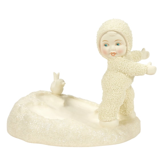 Department 56 Snowbabies Making a Snow Angel Figurine 4.45in H
