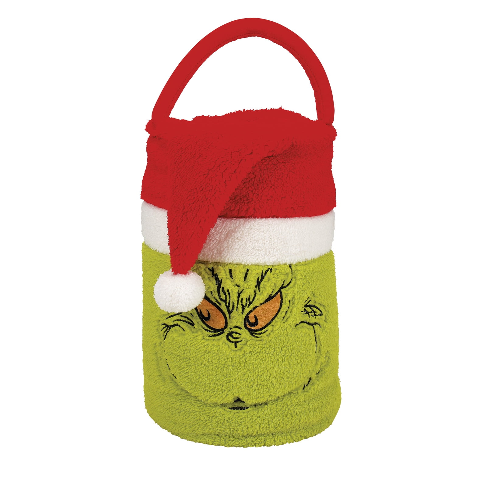 Department 56 Snowpinion Santa Grinch Throw Blanket