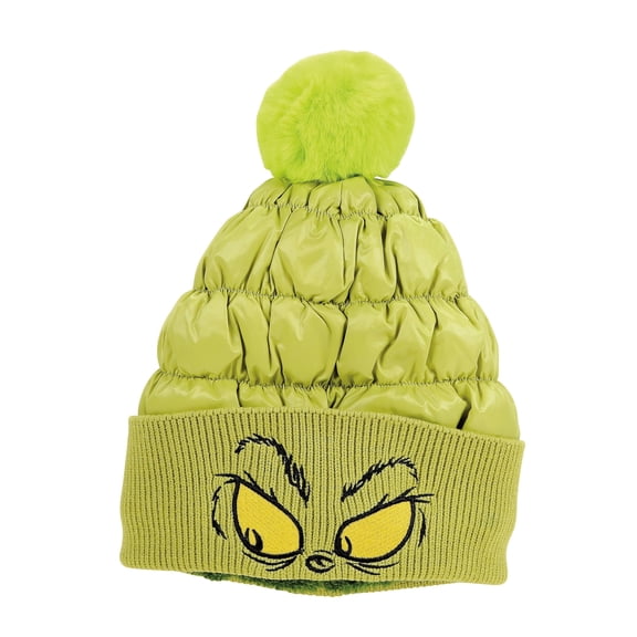 Department 56 Snowpinions Dr Seuss Grinch Puffer Hat One Size Fits Most