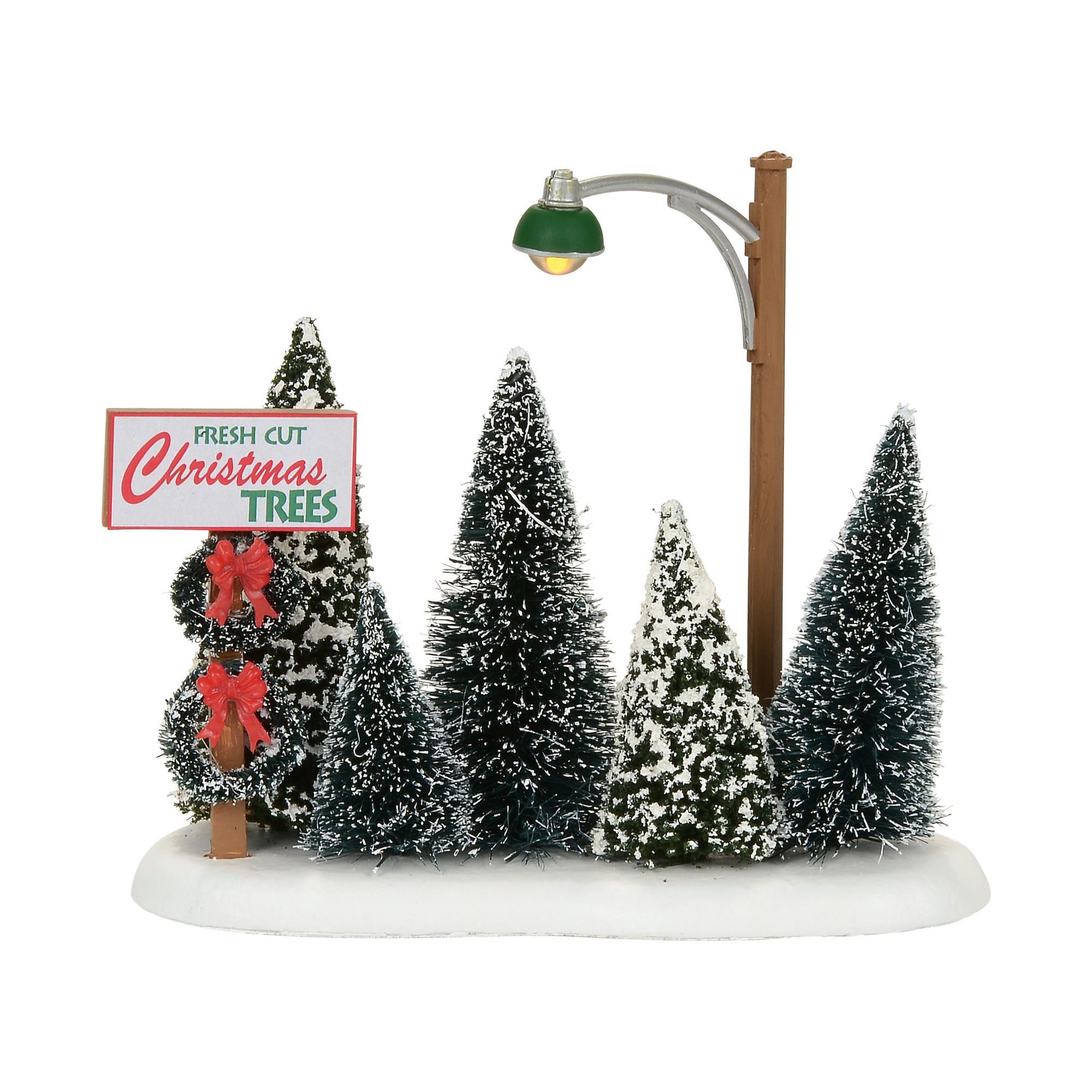 Department 56, Village Accessories, Lit Christmas Tree Lot