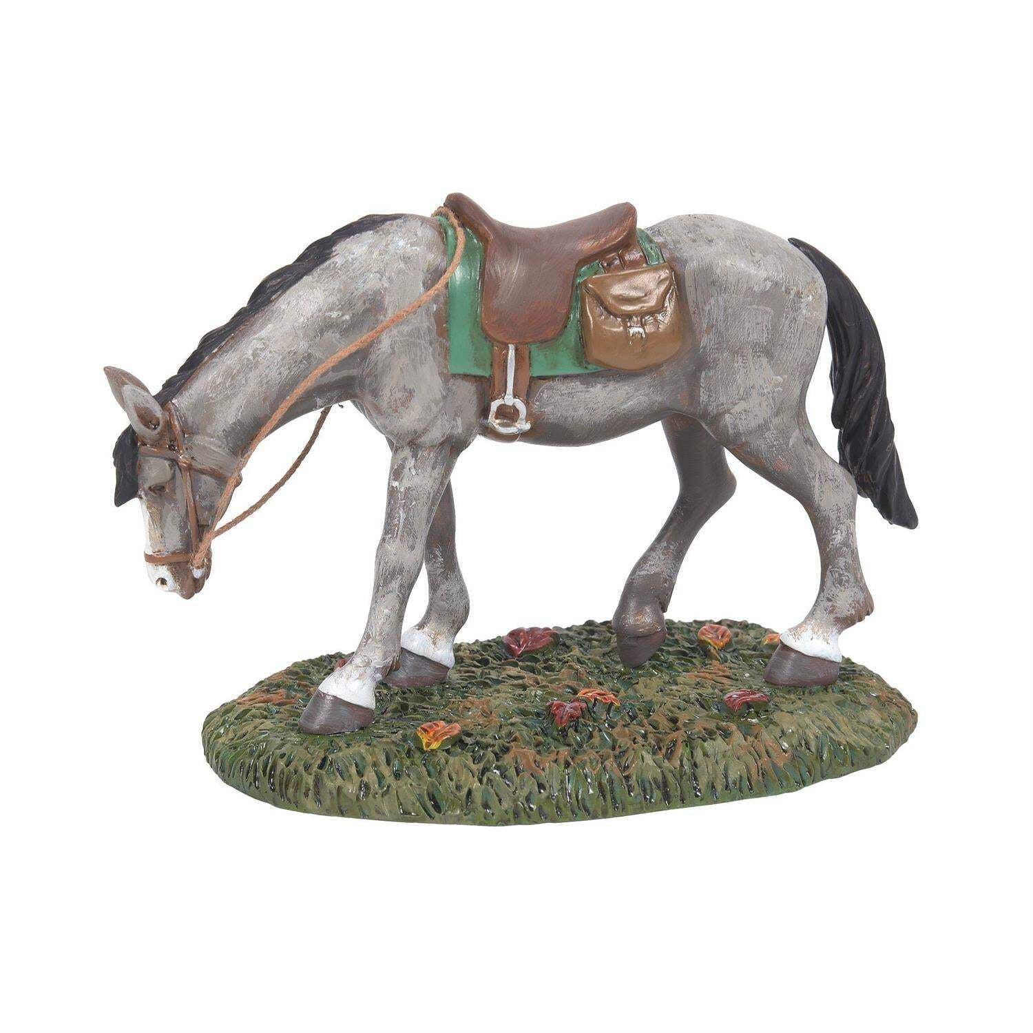 Department 56 Villages Gunpowder - One Figurine 3.25 Inch, Polyresin - Halloween Horse Ichabod Crane 6014054