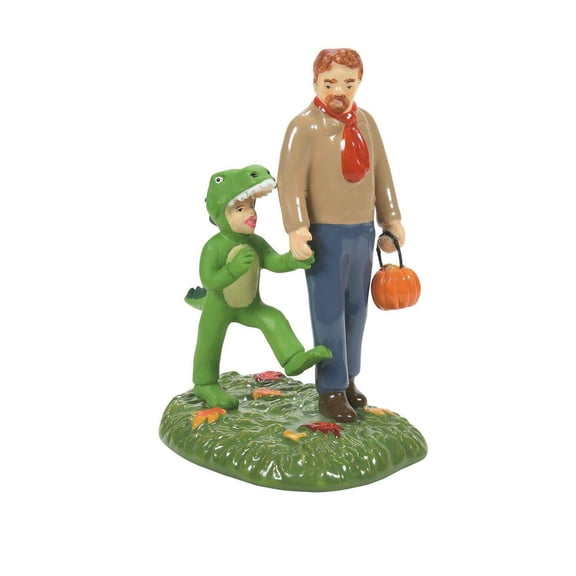Department 56 Villages Rex Need More Candy - One Figurine 3.75 Inch, Ceramic - Halloween Trick Or Treating 6012288