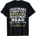 thumbnail image 1 of Department Head T Shirt Funny Gift Tee, 1 of 4