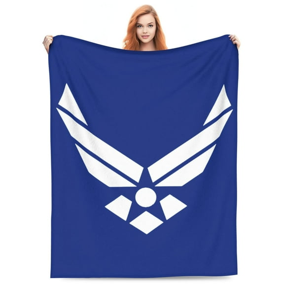 Department Of The Air Force Blanket Soft and Warm Cozy Flannel Lightweight Throw Blanket for Couch Sofa Bed 50x40