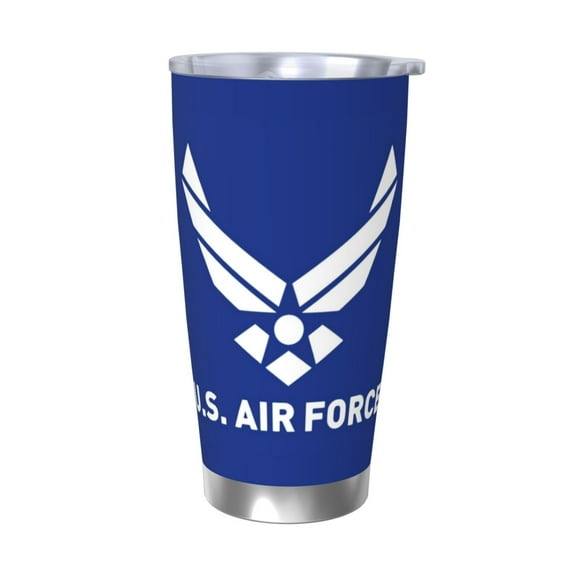 Department Of The Air Force Car Coffee Cup Stainless Steel Vacuum Insulated Travel Tumbler Reusable Cup