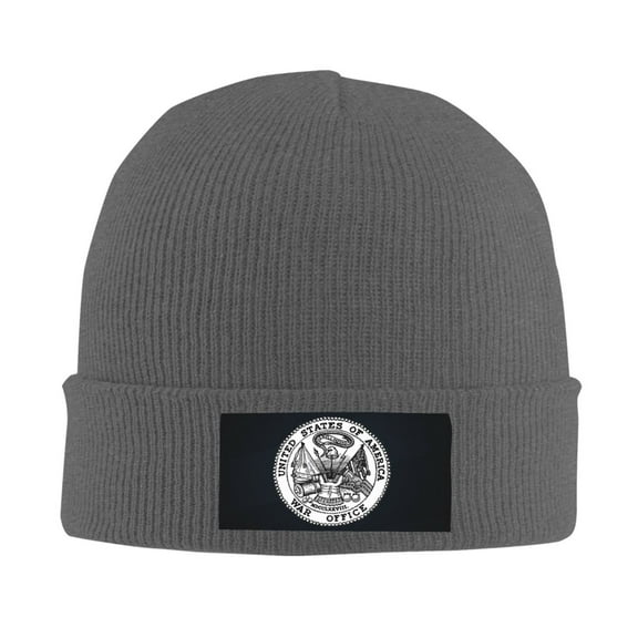 Department Of War Knit Beanie For Men Women Slouchy Beanie Hats Winter Knit Caps Soft Ski Hat Unisex Knitted Hat