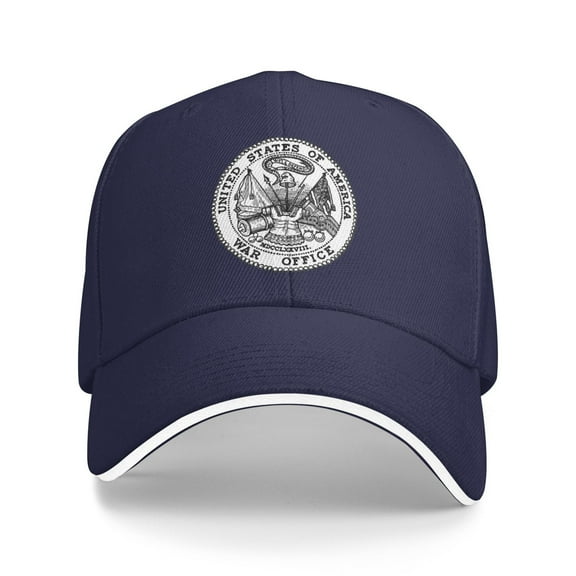 Department Of War Unisex Adult Baseball Caps Adjustable Casquette Dad Hat Sandwich Cap Outdoors Headwear