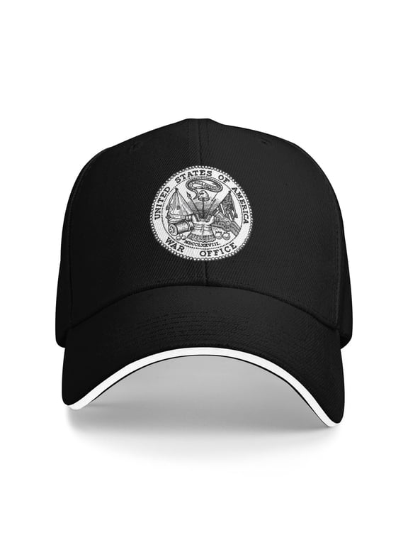 Department Of War Unisex Adult Baseball Caps Adjustable Casquette Dad Hat Sandwich Cap Outdoors Headwear