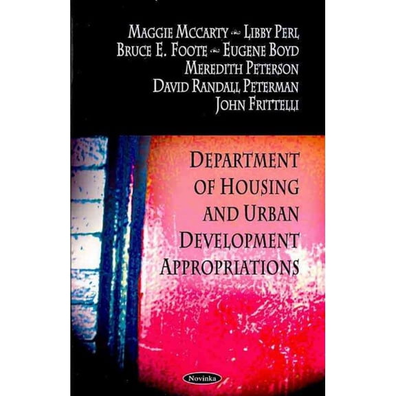 Department of Housing and Urban Development Appropriations