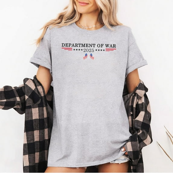 Department of War Established 2025 DOW T-Shirt, Multicolors, Size S-5XL