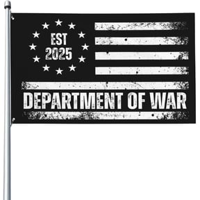 Department of War Flag 3x5 Banner Sign Outdoor Decor Yard Flags TA4