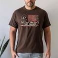 thumbnail image 1 of Department of War US Flag Patriotic Tee Est. 2025 DOW T-Shirt, Multicolors, Size S-5XL, 1 of 5
