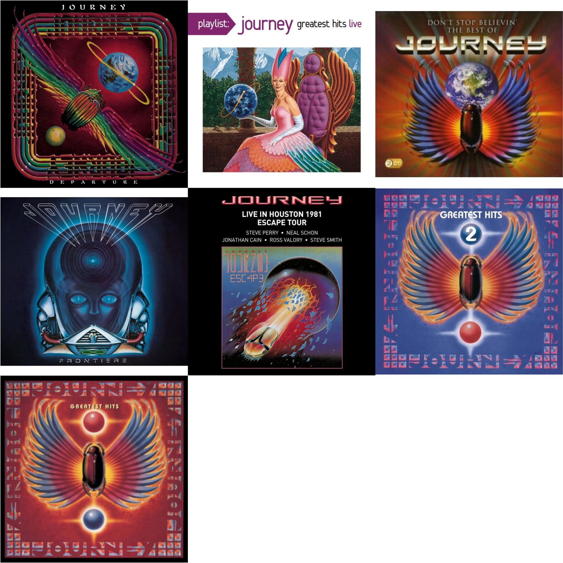 Departure & Playlist: Journey Greatest Hits Live & Dont Stop Believin ...