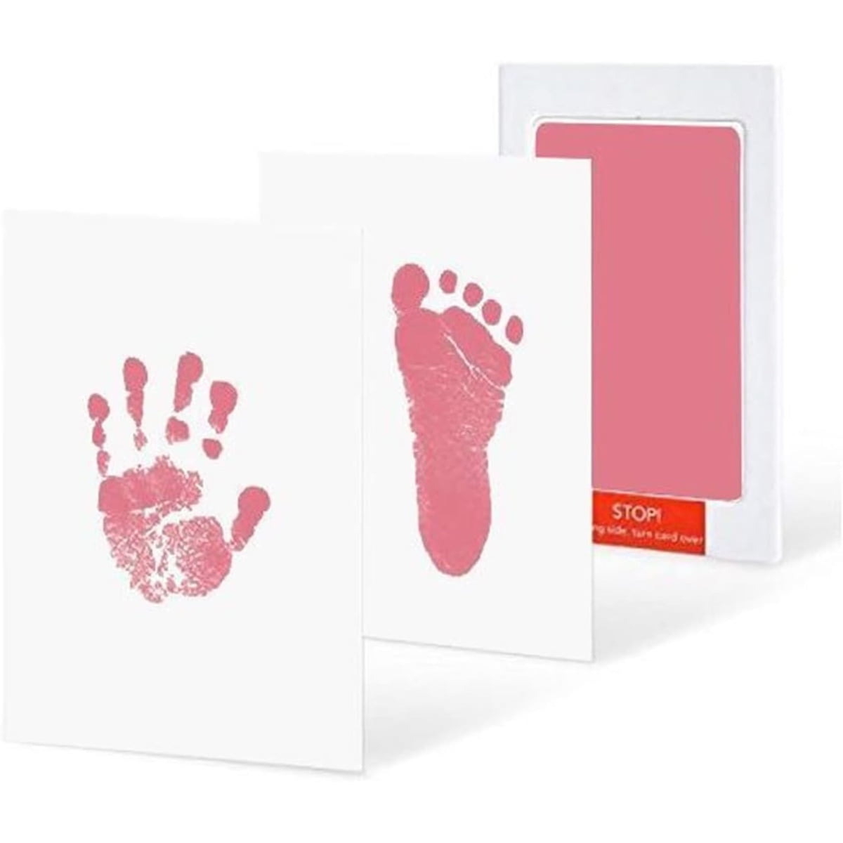 Depato Baby Handprint Records, pet Dog Footprints, Handprint Pads, Safe